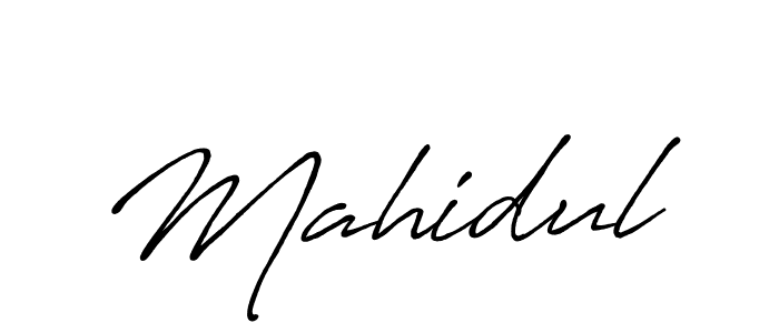 Antro_Vectra_Bolder is a professional signature style that is perfect for those who want to add a touch of class to their signature. It is also a great choice for those who want to make their signature more unique. Get Mahidul name to fancy signature for free. Mahidul signature style 7 images and pictures png