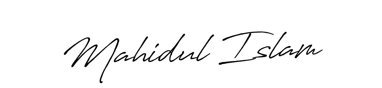 Also You can easily find your signature by using the search form. We will create Mahidul Islam name handwritten signature images for you free of cost using Antro_Vectra_Bolder sign style. Mahidul Islam signature style 7 images and pictures png