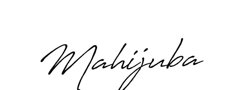 How to make Mahijuba name signature. Use Antro_Vectra_Bolder style for creating short signs online. This is the latest handwritten sign. Mahijuba signature style 7 images and pictures png