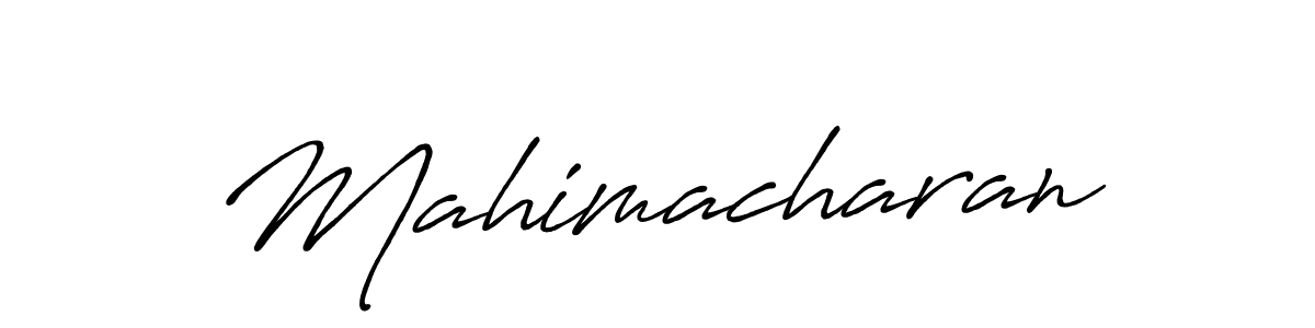 How to Draw Mahimacharan signature style? Antro_Vectra_Bolder is a latest design signature styles for name Mahimacharan. Mahimacharan signature style 7 images and pictures png