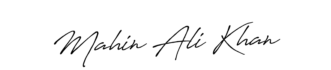 Also You can easily find your signature by using the search form. We will create Mahin Ali Khan name handwritten signature images for you free of cost using Antro_Vectra_Bolder sign style. Mahin Ali Khan signature style 7 images and pictures png