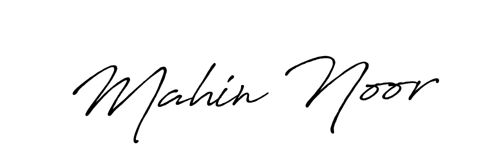 It looks lik you need a new signature style for name Mahin Noor. Design unique handwritten (Antro_Vectra_Bolder) signature with our free signature maker in just a few clicks. Mahin Noor signature style 7 images and pictures png