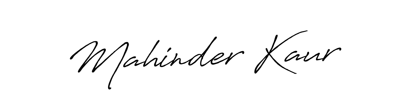 Make a beautiful signature design for name Mahinder Kaur. Use this online signature maker to create a handwritten signature for free. Mahinder Kaur signature style 7 images and pictures png