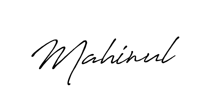 It looks lik you need a new signature style for name Mahinul. Design unique handwritten (Antro_Vectra_Bolder) signature with our free signature maker in just a few clicks. Mahinul signature style 7 images and pictures png