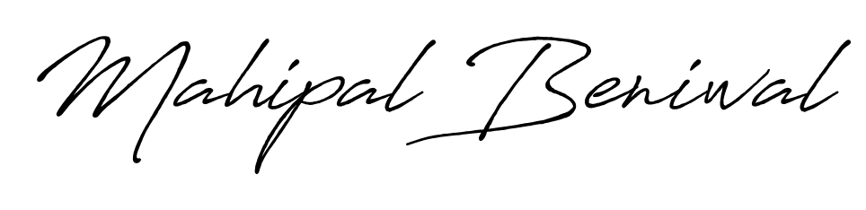 Transform the name Mahipal Beniwal into a signature masterpiece using Antro_Vectra_Bolder font. Ideal for photographers, artists, and creators looking for watermarks. Mahipal Beniwal signature style 7 images and pictures png