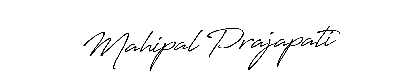 How to make Mahipal Prajapati signature? Antro_Vectra_Bolder is a professional autograph style. Create handwritten signature for Mahipal Prajapati name. Mahipal Prajapati signature style 7 images and pictures png