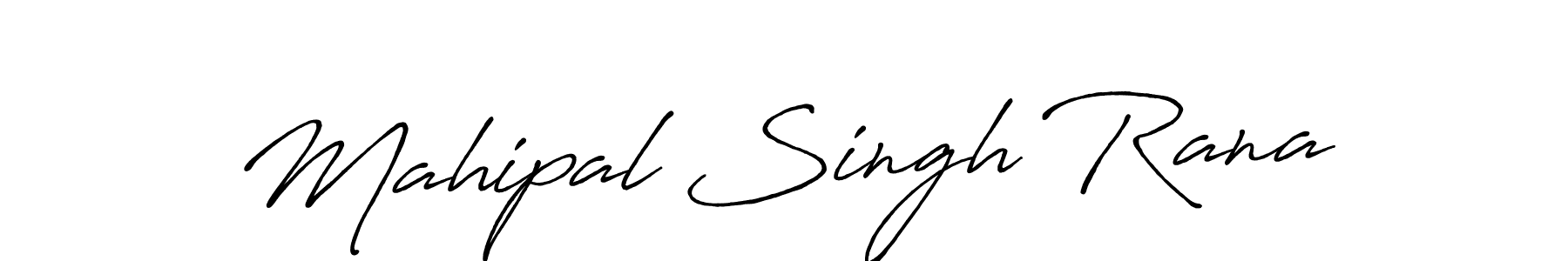 Mahipal Singh Rana stylish signature style. Best Handwritten Sign (Antro_Vectra_Bolder) for my name. Handwritten Signature Collection Ideas for my name Mahipal Singh Rana. Mahipal Singh Rana signature style 7 images and pictures png