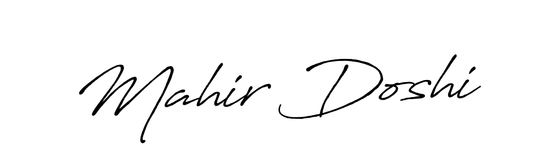 How to Draw Mahir Doshi signature style? Antro_Vectra_Bolder is a latest design signature styles for name Mahir Doshi. Mahir Doshi signature style 7 images and pictures png