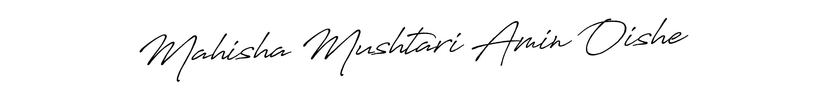 Make a beautiful signature design for name Mahisha Mushtari Amin Oishe. Use this online signature maker to create a handwritten signature for free. Mahisha Mushtari Amin Oishe signature style 7 images and pictures png