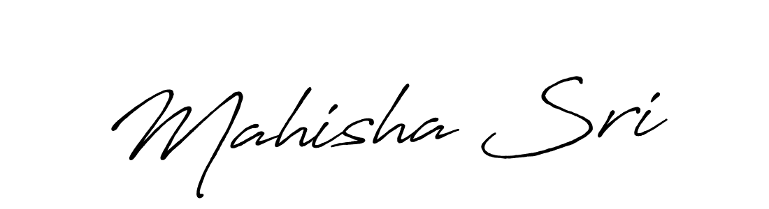 Also You can easily find your signature by using the search form. We will create Mahisha Sri name handwritten signature images for you free of cost using Antro_Vectra_Bolder sign style. Mahisha Sri signature style 7 images and pictures png