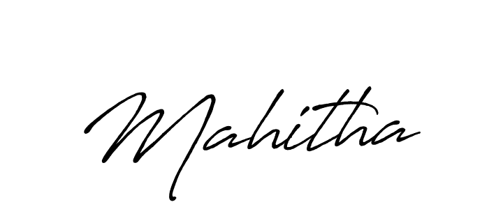 Make a beautiful signature design for name Mahitha. Use this online signature maker to create a handwritten signature for free. Mahitha signature style 7 images and pictures png