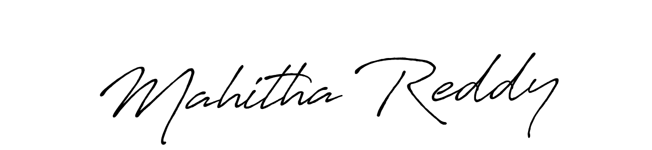 You should practise on your own different ways (Antro_Vectra_Bolder) to write your name (Mahitha Reddy) in signature. don't let someone else do it for you. Mahitha Reddy signature style 7 images and pictures png