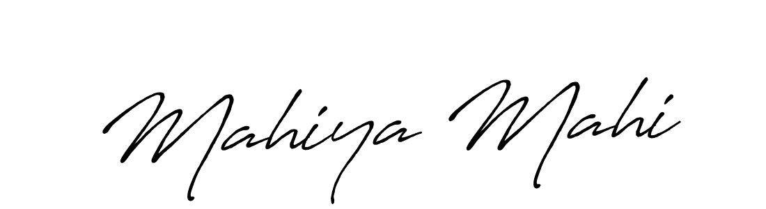 Antro_Vectra_Bolder is a professional signature style that is perfect for those who want to add a touch of class to their signature. It is also a great choice for those who want to make their signature more unique. Get Mahiya Mahi name to fancy signature for free. Mahiya Mahi signature style 7 images and pictures png