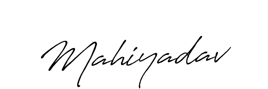 Once you've used our free online signature maker to create your best signature Antro_Vectra_Bolder style, it's time to enjoy all of the benefits that Mahiyadav name signing documents. Mahiyadav signature style 7 images and pictures png