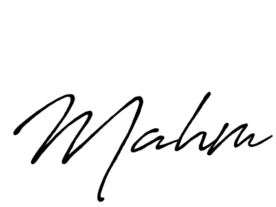 Also You can easily find your signature by using the search form. We will create Mahm name handwritten signature images for you free of cost using Antro_Vectra_Bolder sign style. Mahm signature style 7 images and pictures png