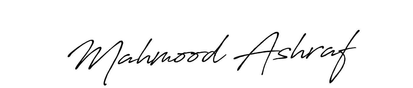 Make a short Mahmood Ashraf signature style. Manage your documents anywhere anytime using Antro_Vectra_Bolder. Create and add eSignatures, submit forms, share and send files easily. Mahmood Ashraf signature style 7 images and pictures png