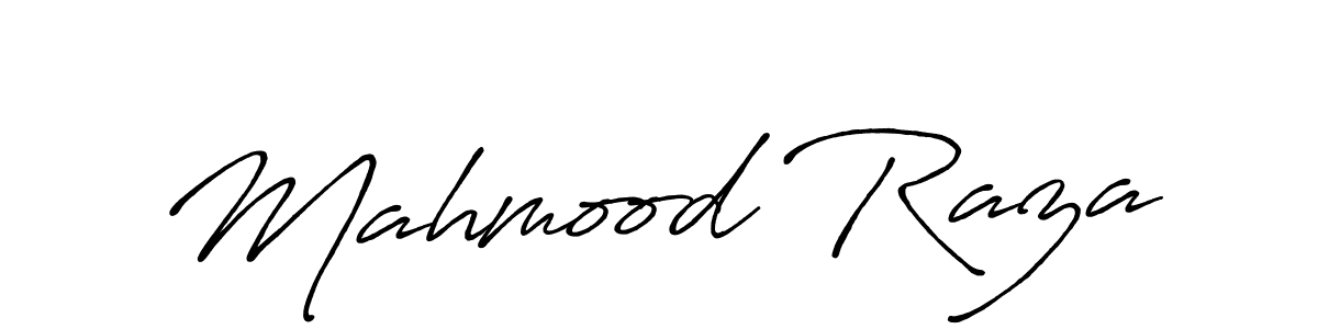 It looks lik you need a new signature style for name Mahmood Raza. Design unique handwritten (Antro_Vectra_Bolder) signature with our free signature maker in just a few clicks. Mahmood Raza signature style 7 images and pictures png