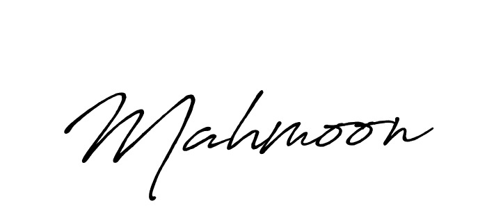 Also we have Mahmoon name is the best signature style. Create professional handwritten signature collection using Antro_Vectra_Bolder autograph style. Mahmoon signature style 7 images and pictures png