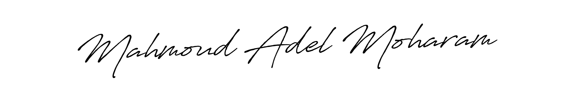 The best way (Antro_Vectra_Bolder) to make a short signature is to pick only two or three words in your name. The name Mahmoud Adel Moharam include a total of six letters. For converting this name. Mahmoud Adel Moharam signature style 7 images and pictures png