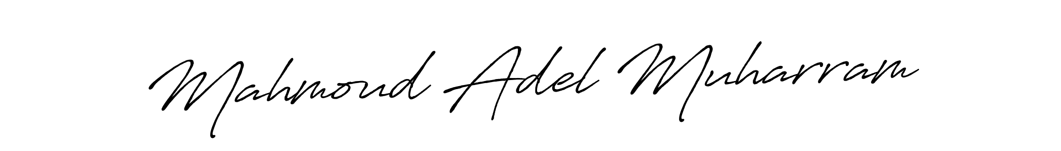 How to make Mahmoud Adel Muharram signature? Antro_Vectra_Bolder is a professional autograph style. Create handwritten signature for Mahmoud Adel Muharram name. Mahmoud Adel Muharram signature style 7 images and pictures png