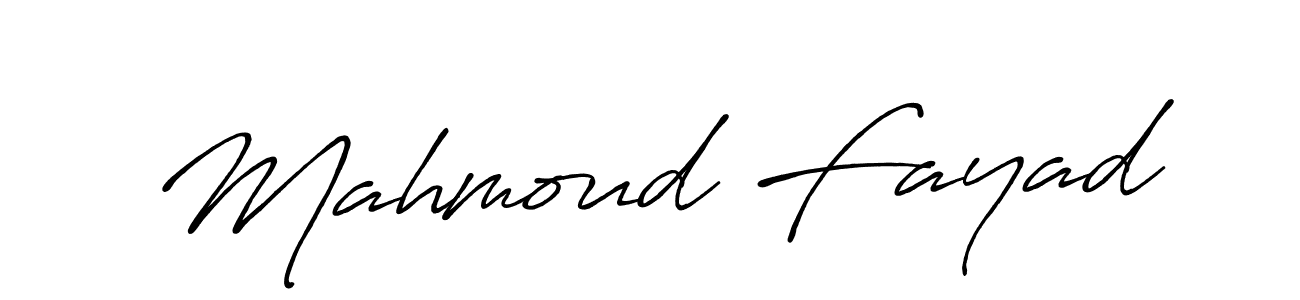 It looks lik you need a new signature style for name Mahmoud Fayad. Design unique handwritten (Antro_Vectra_Bolder) signature with our free signature maker in just a few clicks. Mahmoud Fayad signature style 7 images and pictures png