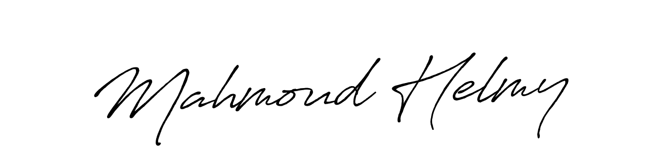 Antro_Vectra_Bolder is a professional signature style that is perfect for those who want to add a touch of class to their signature. It is also a great choice for those who want to make their signature more unique. Get Mahmoud Helmy name to fancy signature for free. Mahmoud Helmy signature style 7 images and pictures png