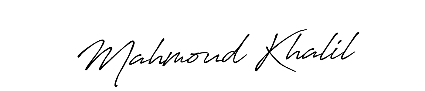 Similarly Antro_Vectra_Bolder is the best handwritten signature design. Signature creator online .You can use it as an online autograph creator for name Mahmoud Khalil. Mahmoud Khalil signature style 7 images and pictures png