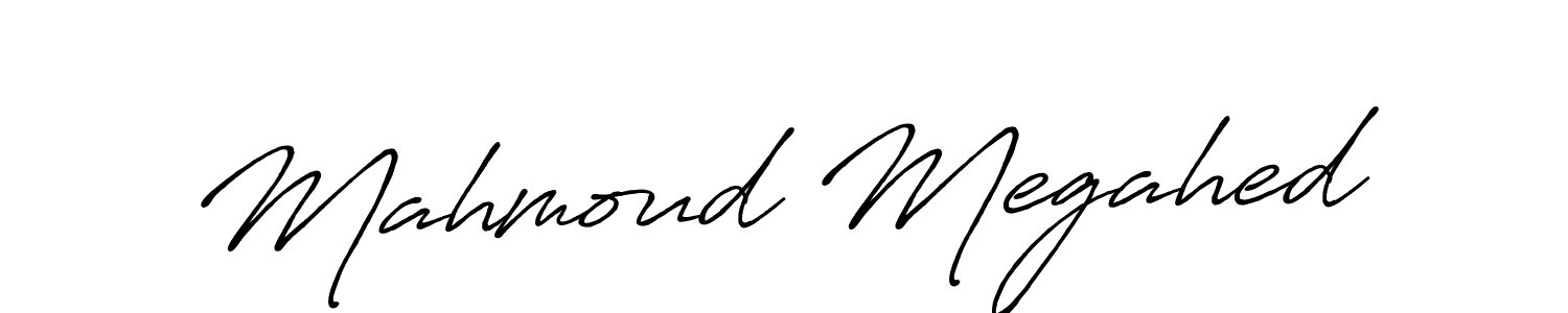 You should practise on your own different ways (Antro_Vectra_Bolder) to write your name (Mahmoud Megahed) in signature. don't let someone else do it for you. Mahmoud Megahed signature style 7 images and pictures png