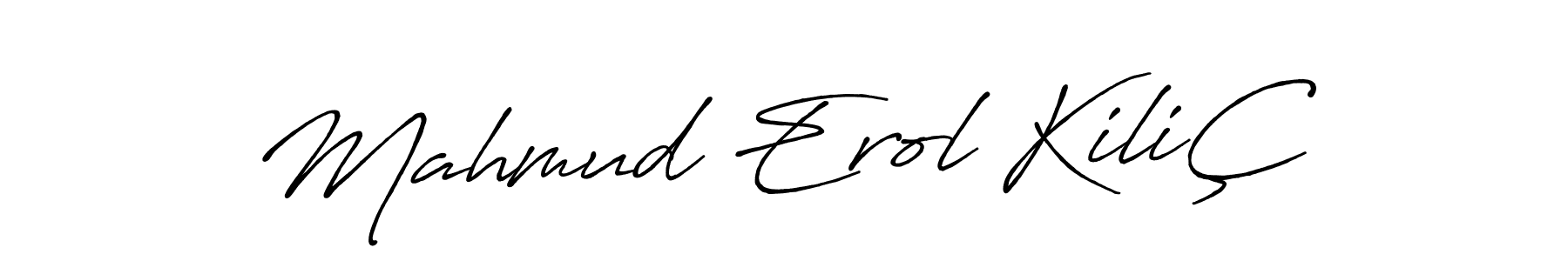 How to make Mahmud Erol KiliÇ signature? Antro_Vectra_Bolder is a professional autograph style. Create handwritten signature for Mahmud Erol KiliÇ name. Mahmud Erol KiliÇ signature style 7 images and pictures png