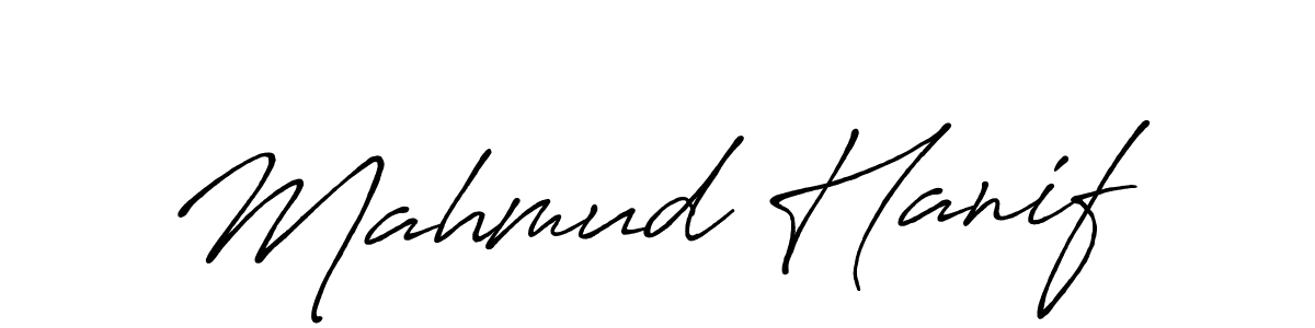 Make a beautiful signature design for name Mahmud Hanif. Use this online signature maker to create a handwritten signature for free. Mahmud Hanif signature style 7 images and pictures png