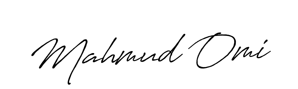 How to make Mahmud Omi signature? Antro_Vectra_Bolder is a professional autograph style. Create handwritten signature for Mahmud Omi name. Mahmud Omi signature style 7 images and pictures png