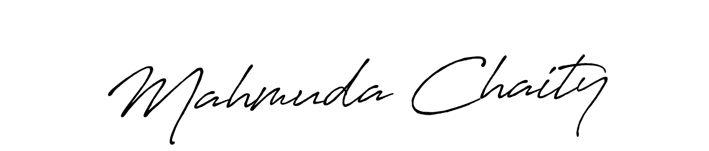 You should practise on your own different ways (Antro_Vectra_Bolder) to write your name (Mahmuda Chaity) in signature. don't let someone else do it for you. Mahmuda Chaity signature style 7 images and pictures png