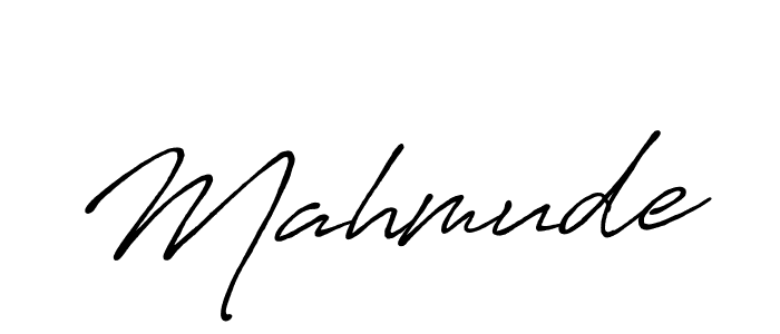 How to make Mahmude name signature. Use Antro_Vectra_Bolder style for creating short signs online. This is the latest handwritten sign. Mahmude signature style 7 images and pictures png