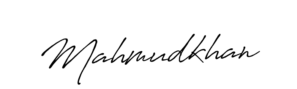 Also You can easily find your signature by using the search form. We will create Mahmudkhan name handwritten signature images for you free of cost using Antro_Vectra_Bolder sign style. Mahmudkhan signature style 7 images and pictures png
