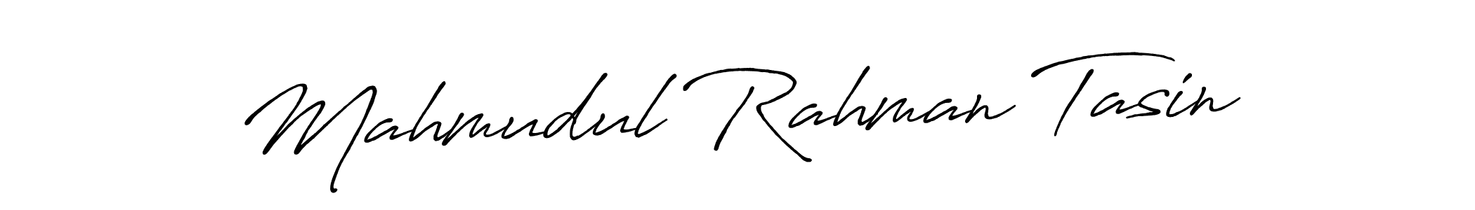 Make a beautiful signature design for name Mahmudul Rahman Tasin. With this signature (Antro_Vectra_Bolder) style, you can create a handwritten signature for free. Mahmudul Rahman Tasin signature style 7 images and pictures png