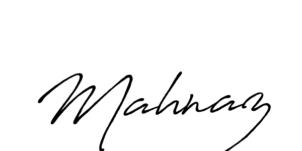 Make a beautiful signature design for name Mahnaz. Use this online signature maker to create a handwritten signature for free. Mahnaz signature style 7 images and pictures png