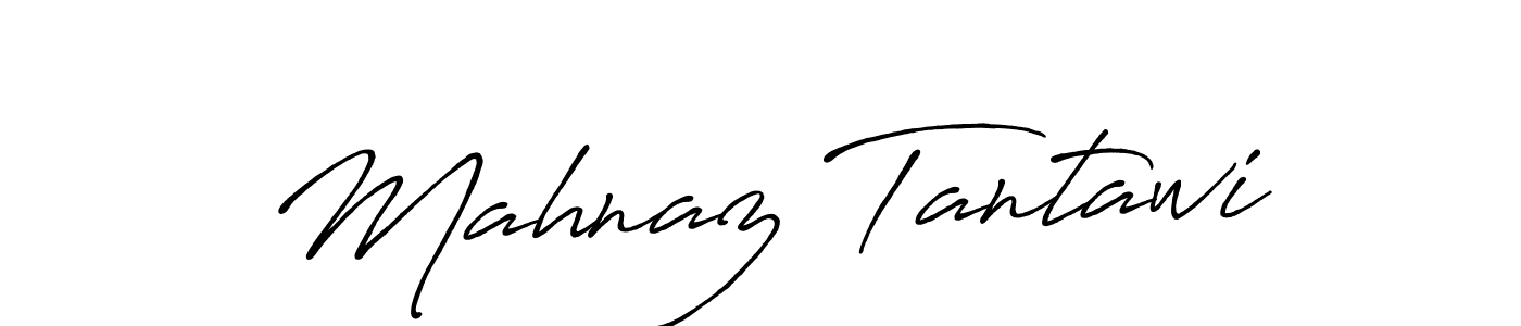 How to make Mahnaz Tantawi signature? Antro_Vectra_Bolder is a professional autograph style. Create handwritten signature for Mahnaz Tantawi name. Mahnaz Tantawi signature style 7 images and pictures png