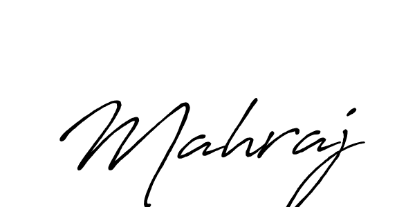 Create a beautiful signature design for name Mahraj. With this signature (Antro_Vectra_Bolder) fonts, you can make a handwritten signature for free. Mahraj signature style 7 images and pictures png