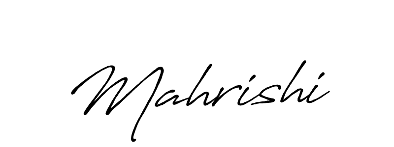 It looks lik you need a new signature style for name Mahrishi. Design unique handwritten (Antro_Vectra_Bolder) signature with our free signature maker in just a few clicks. Mahrishi signature style 7 images and pictures png