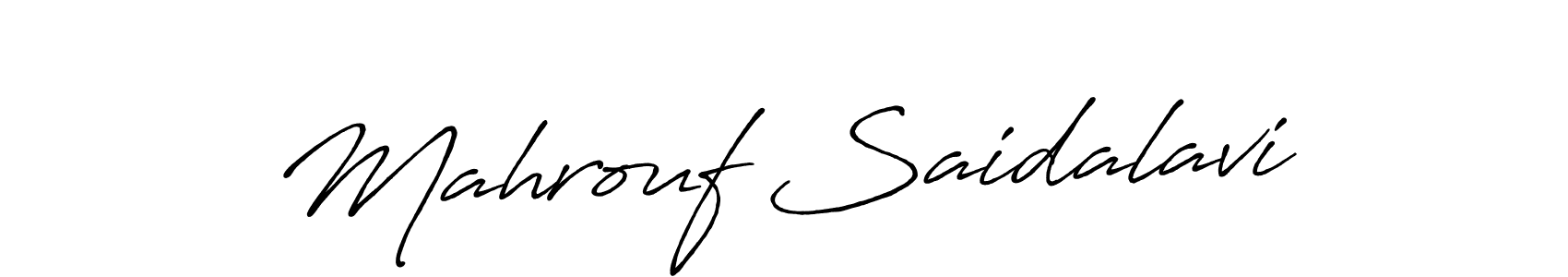 You should practise on your own different ways (Antro_Vectra_Bolder) to write your name (Mahrouf Saidalavi) in signature. don't let someone else do it for you. Mahrouf Saidalavi signature style 7 images and pictures png