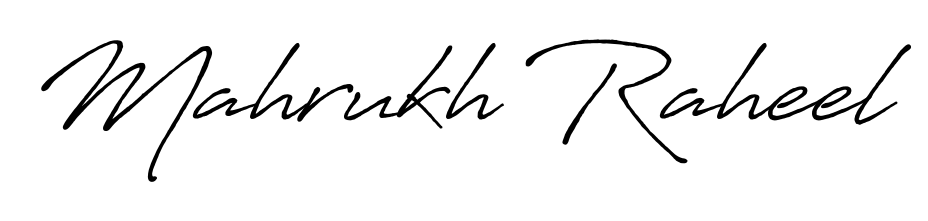 Explore multiple handwriting variations for Mahrukh Raheel including this stunning Antro_Vectra_Bolder design. Free to use across all platforms. Mahrukh Raheel signature style 7 images and pictures png