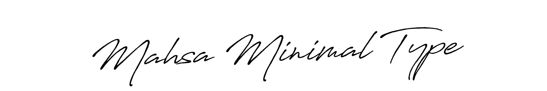 Also You can easily find your signature by using the search form. We will create Mahsa Minimal Type name handwritten signature images for you free of cost using Antro_Vectra_Bolder sign style. Mahsa Minimal Type signature style 7 images and pictures png