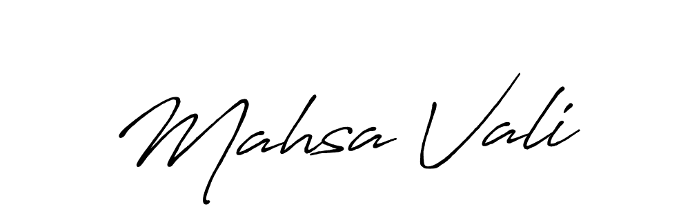 Once you've used our free online signature maker to create your best signature Antro_Vectra_Bolder style, it's time to enjoy all of the benefits that Mahsa Vali name signing documents. Mahsa Vali signature style 7 images and pictures png