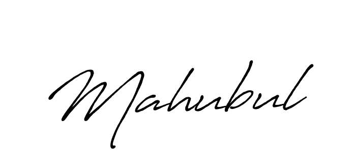 Also we have Mahubul name is the best signature style. Create professional handwritten signature collection using Antro_Vectra_Bolder autograph style. Mahubul signature style 7 images and pictures png