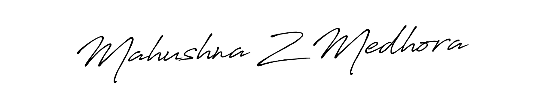 Check out images of Autograph of Mahushna Z Medhora name. Actor Mahushna Z Medhora Signature Style. Antro_Vectra_Bolder is a professional sign style online. Mahushna Z Medhora signature style 7 images and pictures png