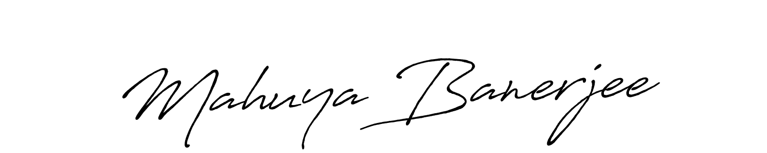 Also You can easily find your signature by using the search form. We will create Mahuya Banerjee name handwritten signature images for you free of cost using Antro_Vectra_Bolder sign style. Mahuya Banerjee signature style 7 images and pictures png