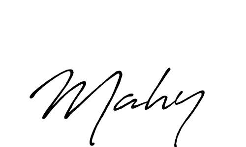 Similarly Antro_Vectra_Bolder is the best handwritten signature design. Signature creator online .You can use it as an online autograph creator for name Mahy . Mahy  signature style 7 images and pictures png