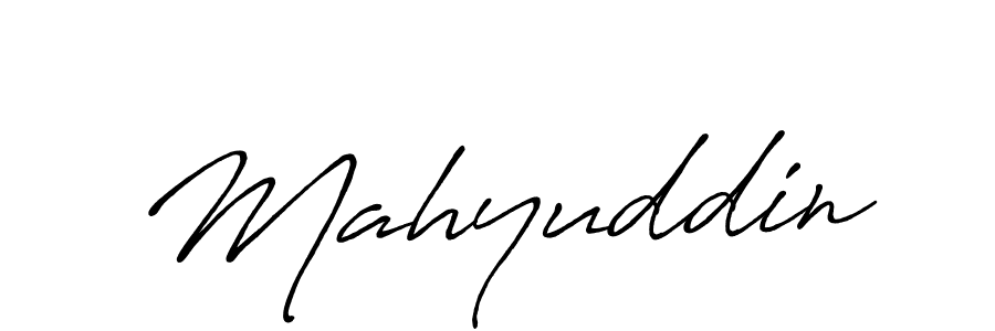 Make a beautiful signature design for name Mahyuddin. Use this online signature maker to create a handwritten signature for free. Mahyuddin signature style 7 images and pictures png