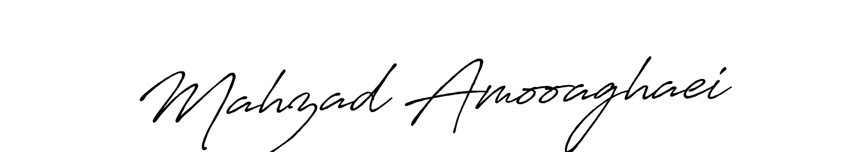 Antro_Vectra_Bolder is a professional signature style that is perfect for those who want to add a touch of class to their signature. It is also a great choice for those who want to make their signature more unique. Get Mahzad Amooaghaei name to fancy signature for free. Mahzad Amooaghaei signature style 7 images and pictures png