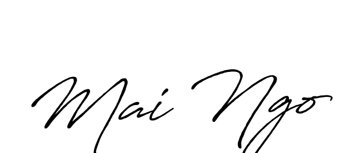 Also You can easily find your signature by using the search form. We will create Mai Ngo name handwritten signature images for you free of cost using Antro_Vectra_Bolder sign style. Mai Ngo signature style 7 images and pictures png